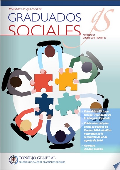 Revista del Consejo General de Graduados Sociales Nº 33
